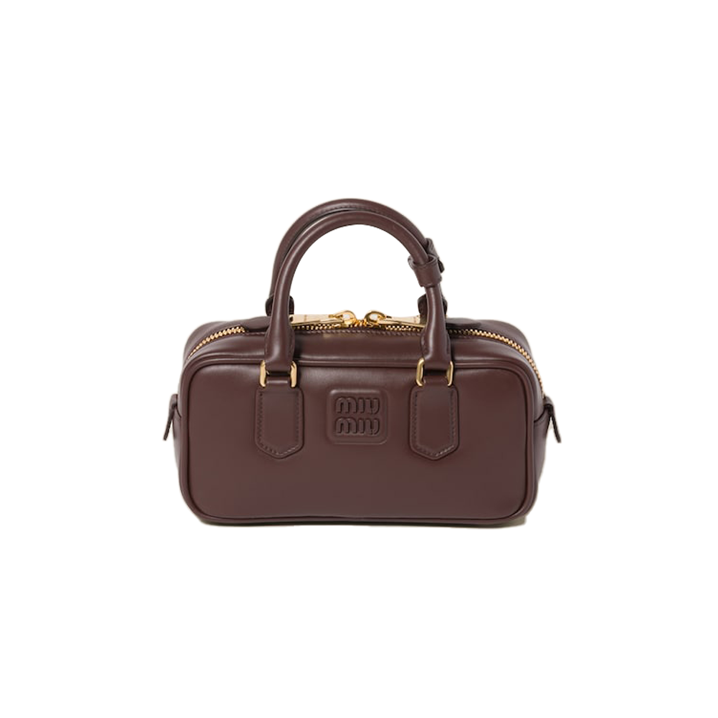 M*um*u arcadie leather bag 5bb142 (22*10.5*7.5cm)